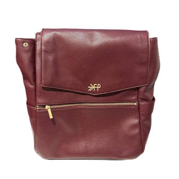 Freshly Picked Classic Diaper Bag - Burgundy - Picture 1 of 7